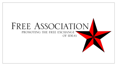 Business logo for Free Association literary website